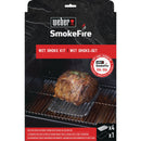 Weber SmokeFire 9.65 In. W. x 13.59 In. L. Disposable Plated Steel Wet Smoke Kit