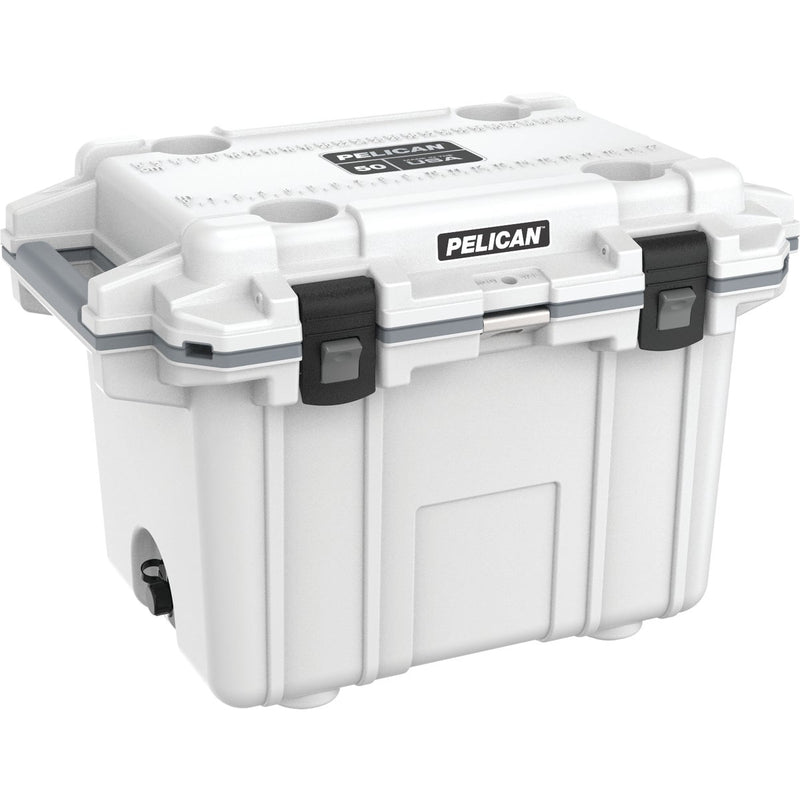 Pelican Elite 50 Qt. Cooler, White & Gray