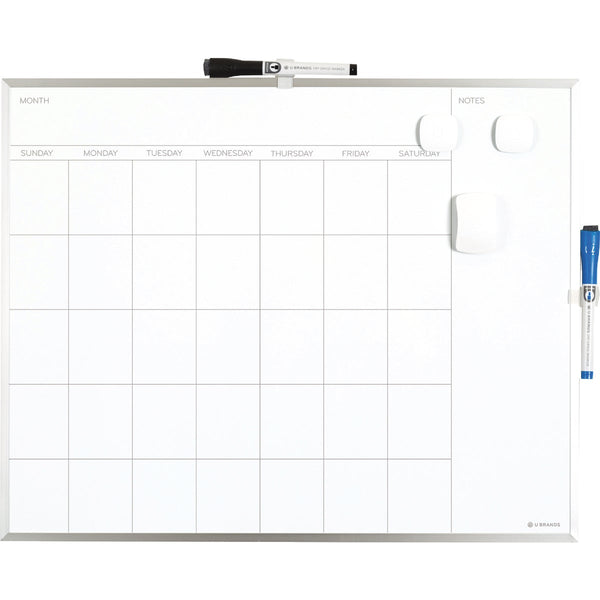 U Brands 16 In. x 20 In. Magnetic Calendar Dry-Erase Board