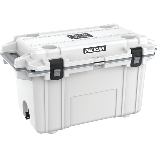 Pelican Elite 70 Qt. Cooler, White & Gray