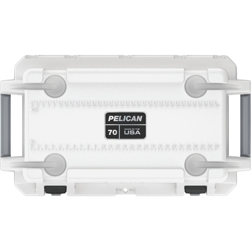 Pelican Elite 70 Qt. Cooler, White & Gray