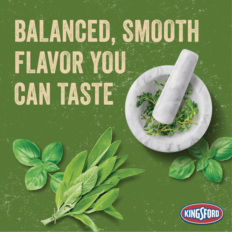 Kingsford Signature Flavors 2 Lb. Basil, Sage, & Thyme Charcoal Flavor Booster