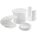 Mr. Bar-B-Q 6 In. Hamburger Press & Storage Container