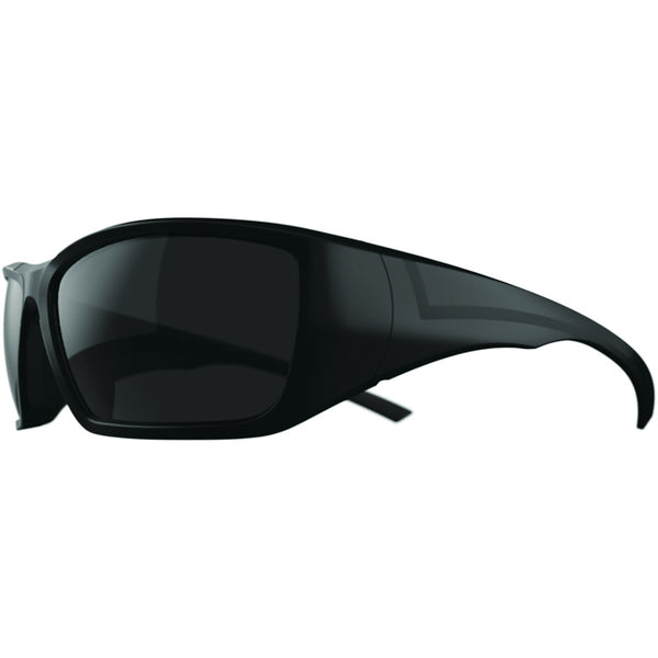 I-Form Lava Black Frame Safety Glasses with Smoke Lenses