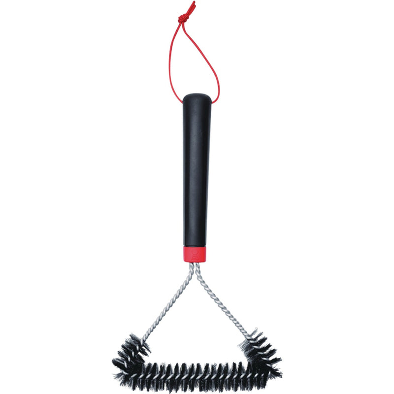 Weber 12 In. 3-Sided Grill Brush