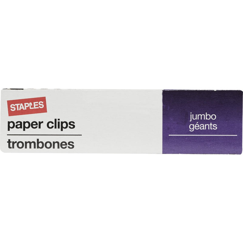 Staples Jumbo Smooth Paper Clips (1000-Pack)