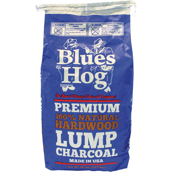 Blues Hog 20 Lb. Natural Premium Hardwood Lump Charcoal