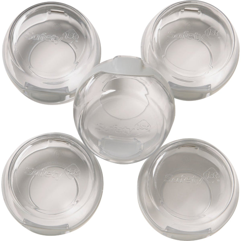 Safety 1st Clear View Plastic Stove Knob Covers (5-Pack)