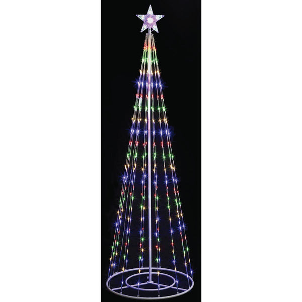 Alpine 86 In. LED Lighted Christmas Tree Tower