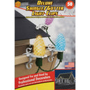 Commercial Christmas Hardware White Gutter & Shingle Deluxe Light Clips (50-Pack)