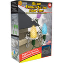 Commercial Christmas Hardware White Gutter & Shingle Deluxe Light Clips (50-Pack)