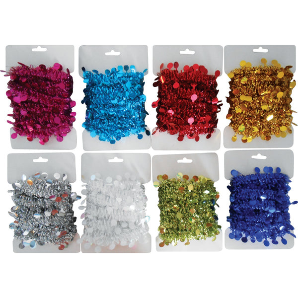 Youngcraft 8 Ft. Assorted Color Package Garland