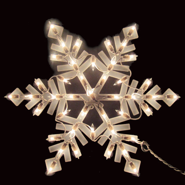 J Hofert 15-1/2 In. Incandescent Lighted Snowflake