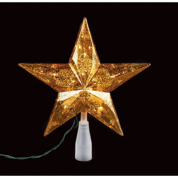 J Hofert Gold 9 In. Star Christmas Tree Topper