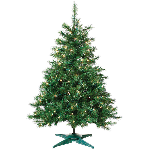 Sterling 2 Ft. Colorado Spruce 50-Bulb Clear Incandescent Prelit Artificial Christmas Tree