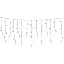 J Hofert Multi 150-Bulb Heavy-Duty Mini Incandescent Icicle Light Set with White Wire