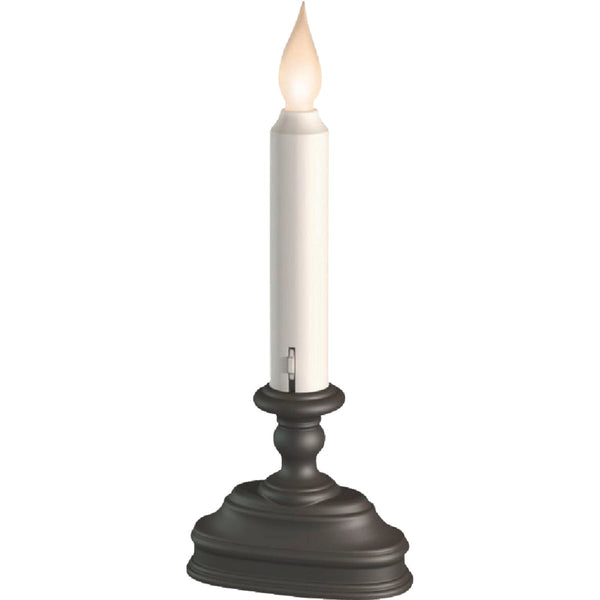 Xodus Standard 4.5 In. W. x 7.5 In. H. x 2 In. D. Aged Bronze LED Battery Operated Candle