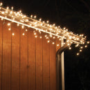 J Hofert Clear 100-Bulb Mini Incandescent Icicle Light Set