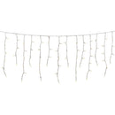 J Hofert Clear 100-Bulb Mini Incandescent Icicle Light Set