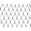 J Hofert Blue 150-Bulb Mini Incandescent 4 Ft. x 6 Ft. Heavy-Duty Net Light Set