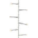 Lumineo Warm White 500-Bulb LED Compact Light Set with Transparent Wire