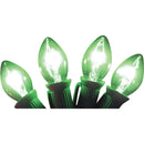 J Hofert C7 Green Transparent 125V Replacement Light Bulb (4-Pack)