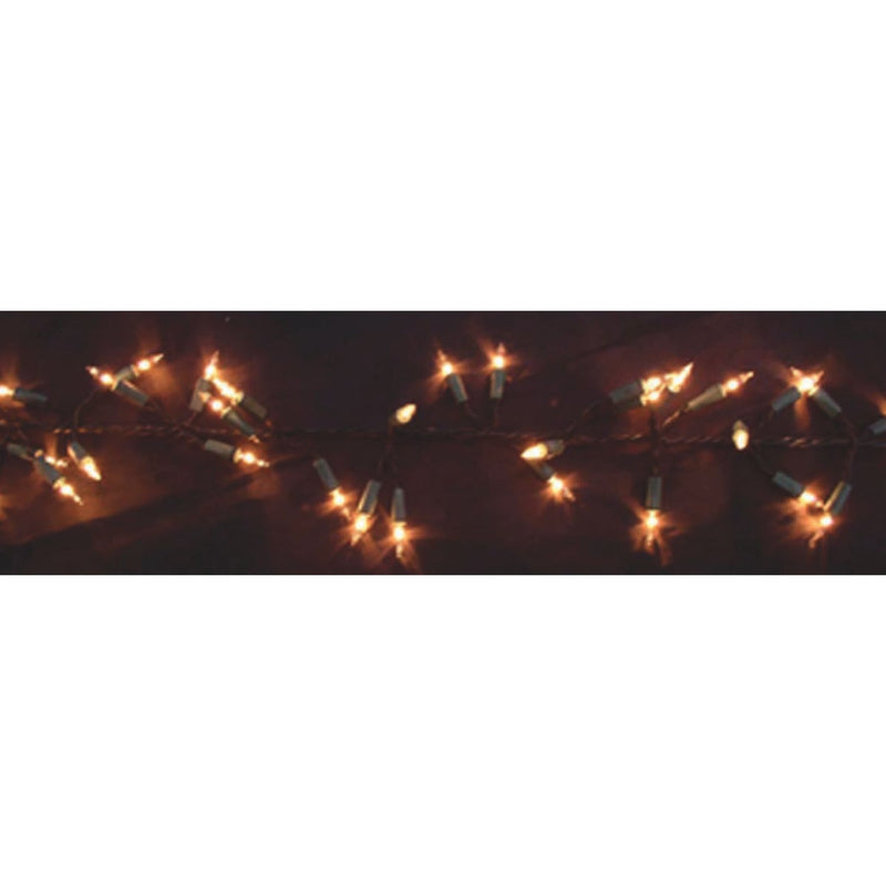 J Hofert Clear 600-Bulb Mini Incandescent Garland Light Set