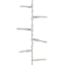 Lumineo Warm White 1000-Bulb LED Compact Light Set with Transparent Wire