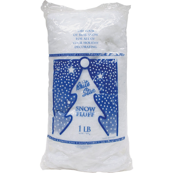 Brite Star 12 Oz. Polyester Artificial Snow-Fluff