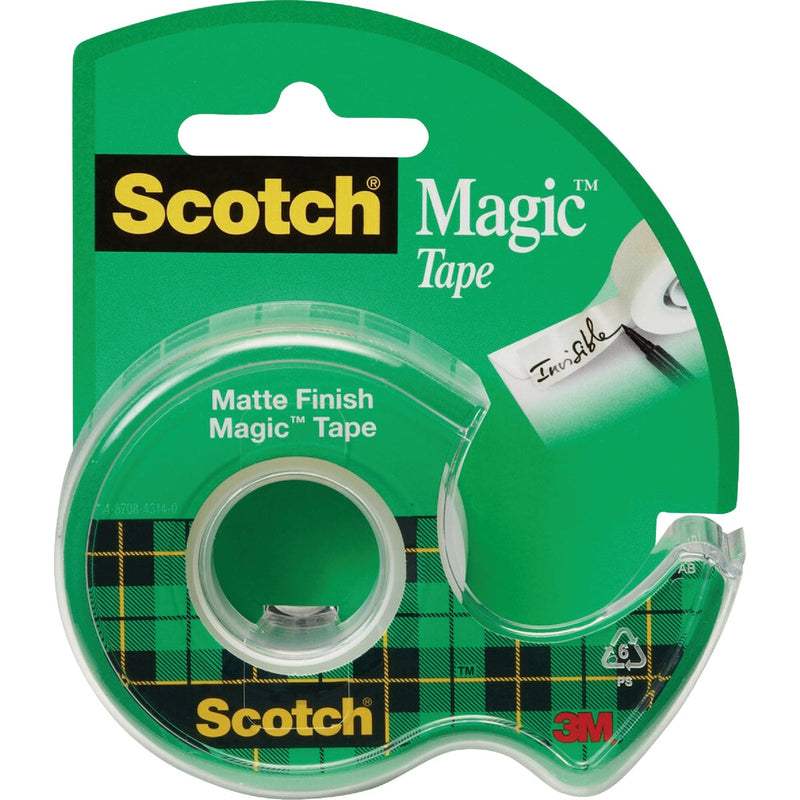 Scotch Magic Tape, 3/4 In. x 300 In.