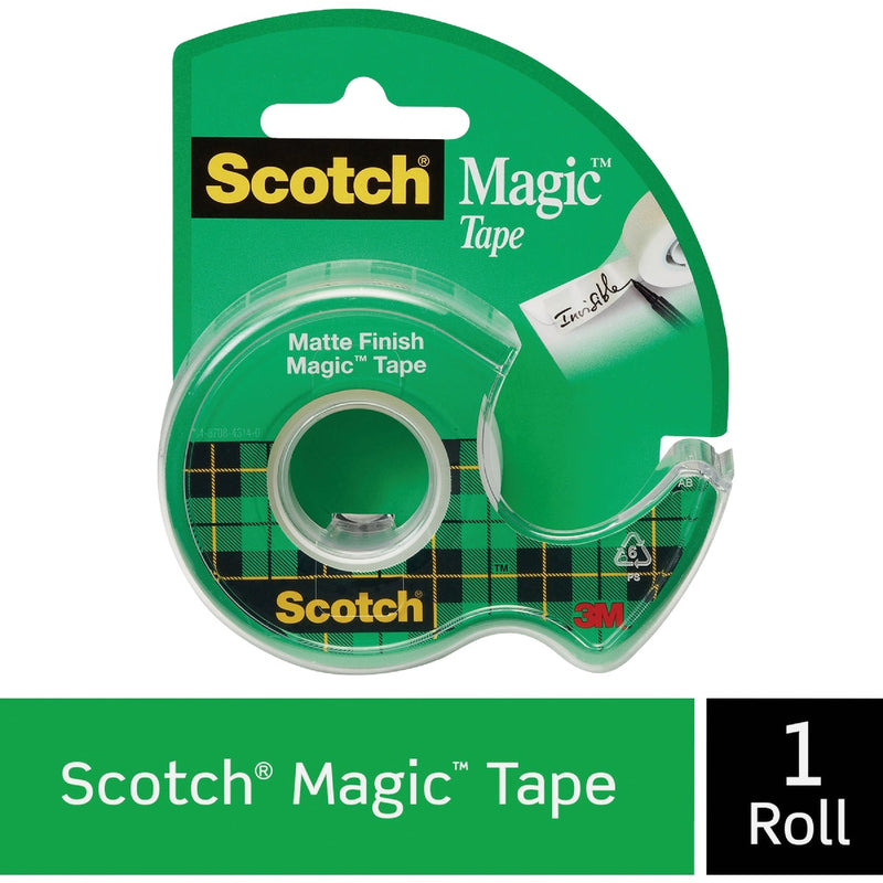 Scotch Magic Tape, 3/4 In. x 300 In.