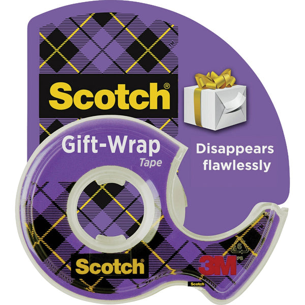 Scotch GiftWrap Tape, 3/4 In. x 650 In.