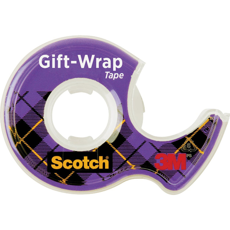 Scotch GiftWrap Tape, 3/4 In. x 650 In.