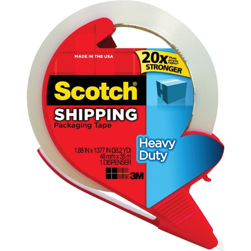 Scotch 1.88 In. x 38.2 Yd. Clear Packaging Tape with Refillable Dispenser