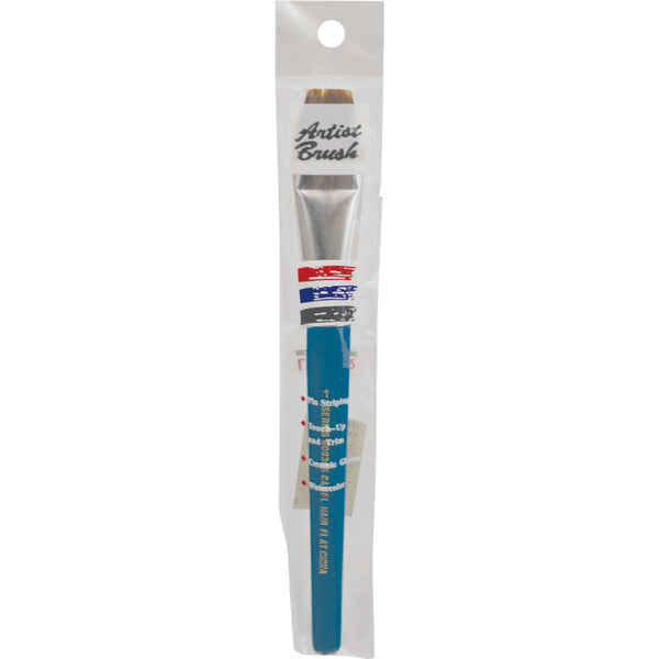 Linzer 1 In. Camel Hair Flat Water Color Artist Brush