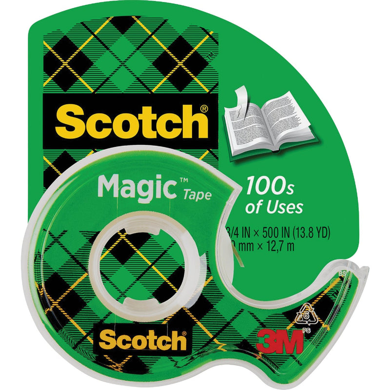 Scotch Magic Tape, 3/4 In. x 650 In.