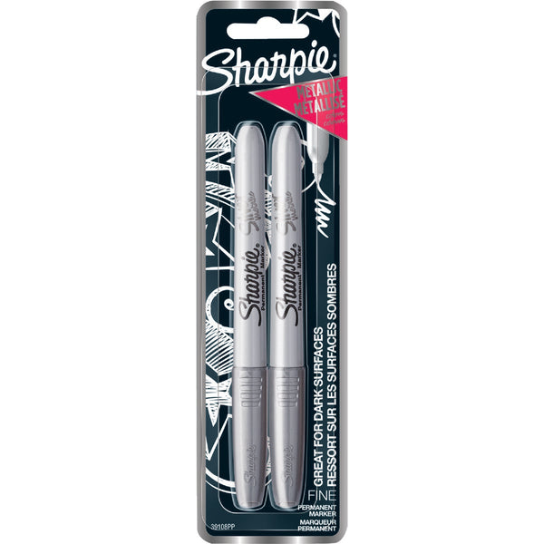 Sharpie Metallic Fine Point Permanent Marker (2-Pack)