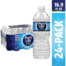 Pure Life 0.5 Liter Bottled Purified Water (24-Pack)