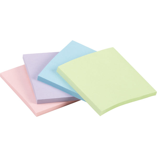 Post-it 3 In. x 3 In. Beachside Caf Collection Note Pad (4-Pack)